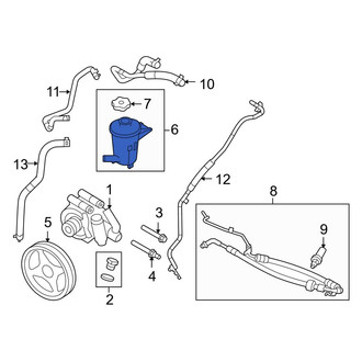 Ford OE - Power Steering Reservoir
