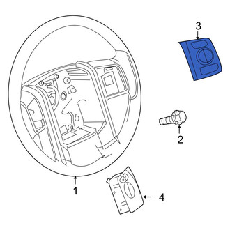 Ford OE - Right Steering Wheel Radio Controls