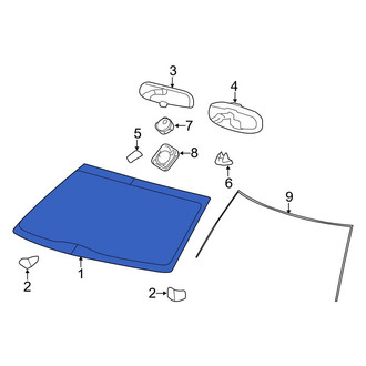 Ford OE - Front Windshield