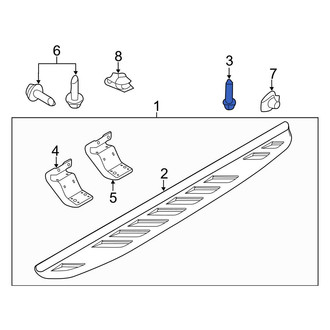 Ford OE - Running Board Screw