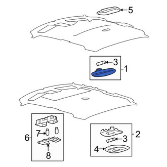 Ford OE - Front Dome Light