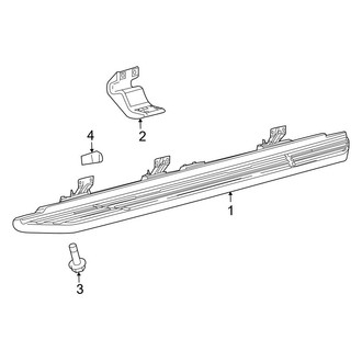 Ford OE - Cab - Running Board (Production, Type 3, Flat), (King Ranch)