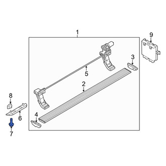 Ford OE - Rear Running Board Bolt