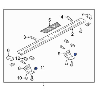 Ford OE - Battery Tray Nut