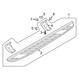 Ford OE - Running Board Screw