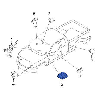Ford OE - Air Bag Control Module