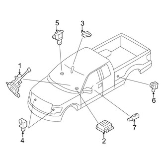 Ford OE - Restraint Systems - Air Bag Components (Modules & Sensors)