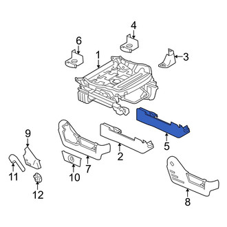 Ford OE - Front Left Outer Seat Track Cover