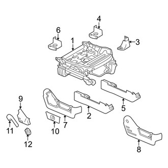 Ford OE - Seats & Tracks - Tracks & Components (Manual Seat)