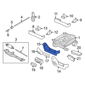 Ford OE - Front Left Seat Trim Panel