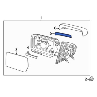 Ford OE - Front Left Turn Signal Light Lens