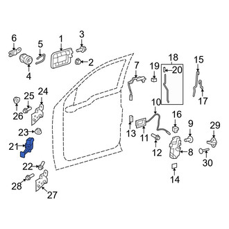 Ford OE - Front Door Check