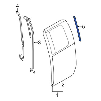Ford OE - Rear Left Door Seal
