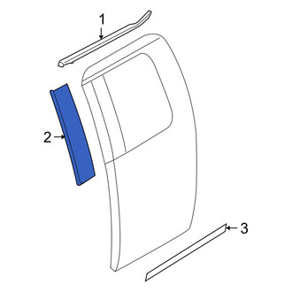 Ford OE - Rear Right Door Applique