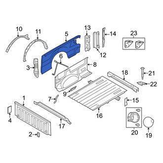Ford OE - Rear Left Truck Bed Panel