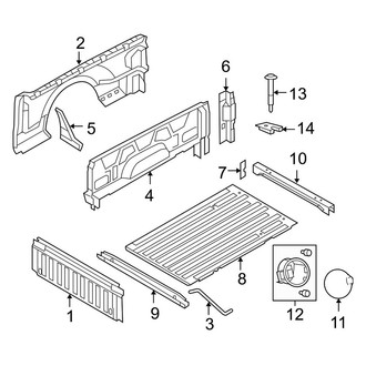 Ford OE - Pick Up Box - Box Assembly (Box)