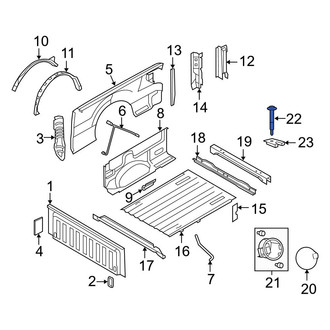 Ford OE - Truck Bed Bolt