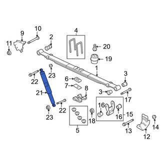 Ford OE - Rear Suspension Shock Absorber