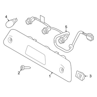 Ford OE - Rear Lamps - High Mounted Stop Lamp