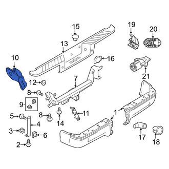 Ford OE - Rear Right Inner Bumper Face Bar Mount