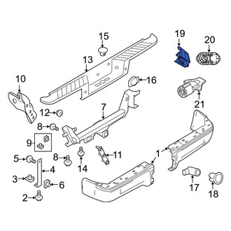 Ford OE - Rear Trailer Tow Harness Connector