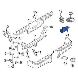Ford OE - Trailer Hitch Adapter