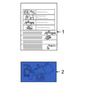 Ford OE - Fuel Information Label