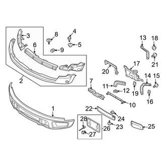 Ford OE - Front Bumper - Bumper & Components (SVT Raptor)