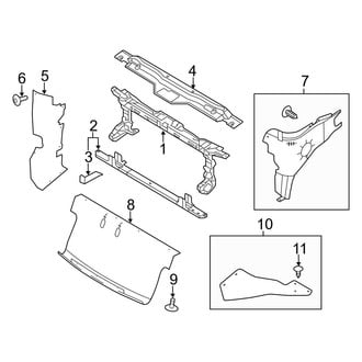 Ford OE - Radiator Support (SVT Raptor)