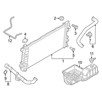 Ford OE - Cooling - Radiator & Components (SVT Raptor)
