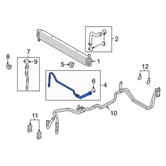 Ford OE - Automatic Transmission Oil Cooler Hose