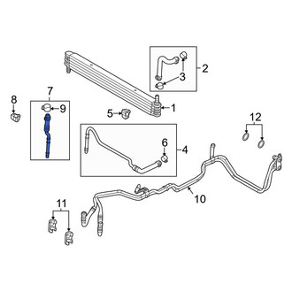 Ford OE - Automatic Transmission Oil Cooler Hose