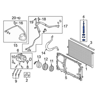 Ford OE - A/C Receiver Drier