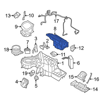 Ford OE - Upper Cabin Air Intake Duct