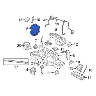 Ford OE - HVAC Air Inlet Housing