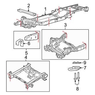 Ford OE - Frame & Components (Frame & Crossmembers), (SVT Raptor)