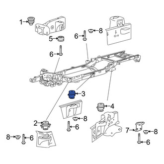Ford OE - Upper Body Mount Cushion