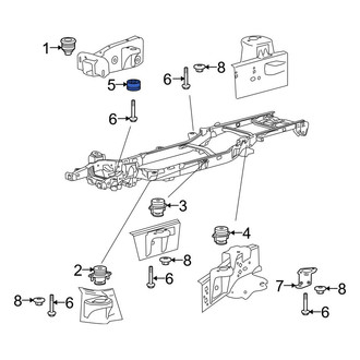 Ford OE - Lower Body Mount Cushion