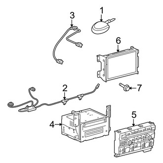 Ford OE - Instrument Panel - Navigation System Components (SVT Raptor)