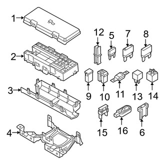 Ford OE - Electrical - Fuse & Relay (Engine Compartment), (SVT Raptor)