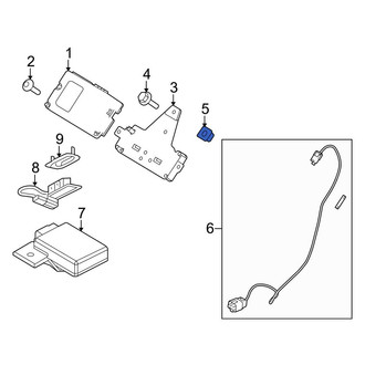Ford OE - Instrument Panel Lens Nut