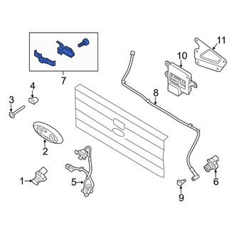 Ford OE - Front Park Assist Camera Bracket