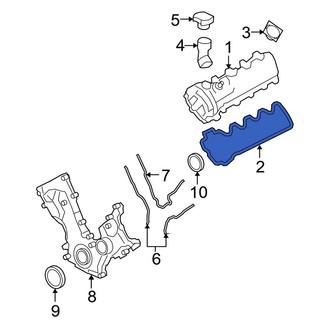 Ford OE - Left Engine Valve Cover Gasket