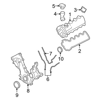 Ford OE - Engine - Valve & Timing Covers (SVT Raptor 5.4L)