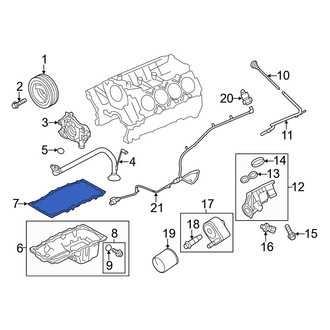 Ford OE - Engine Oil Pan Gasket