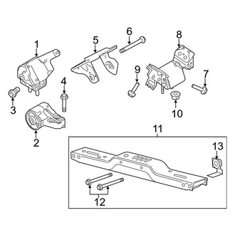 Ford OE - Engine & Transmission Mounting (SVT Raptor)