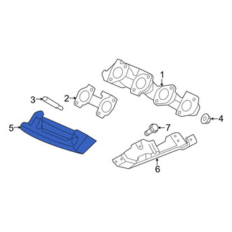 Ford OE - Right Exhaust Heat Shield