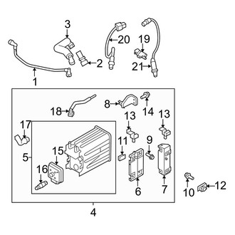 Ford OE - Emission System - Emission Components (SVT Raptor 5.4L)