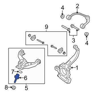 Ford OE - Front Lower Suspension Ball Joint