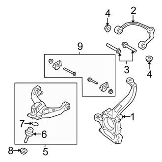 Ford OE - Front Suspension - Suspension Components (SVT Raptor)